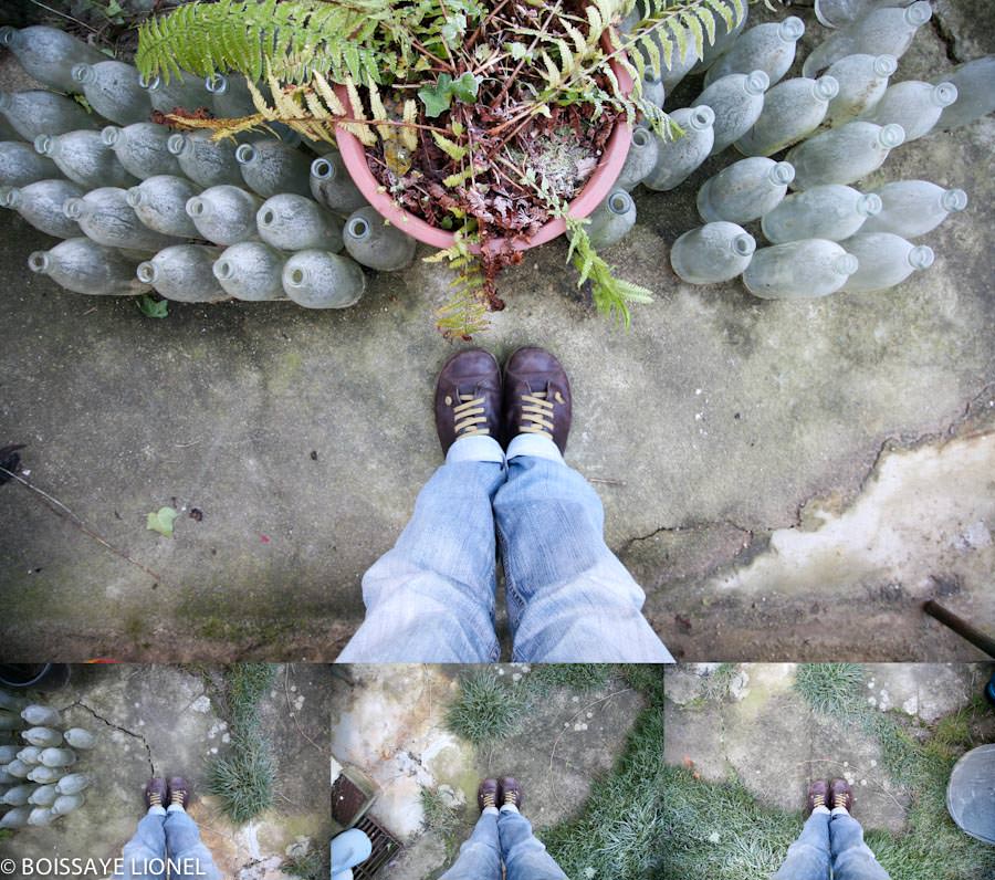 Mes pieds vus du ciel