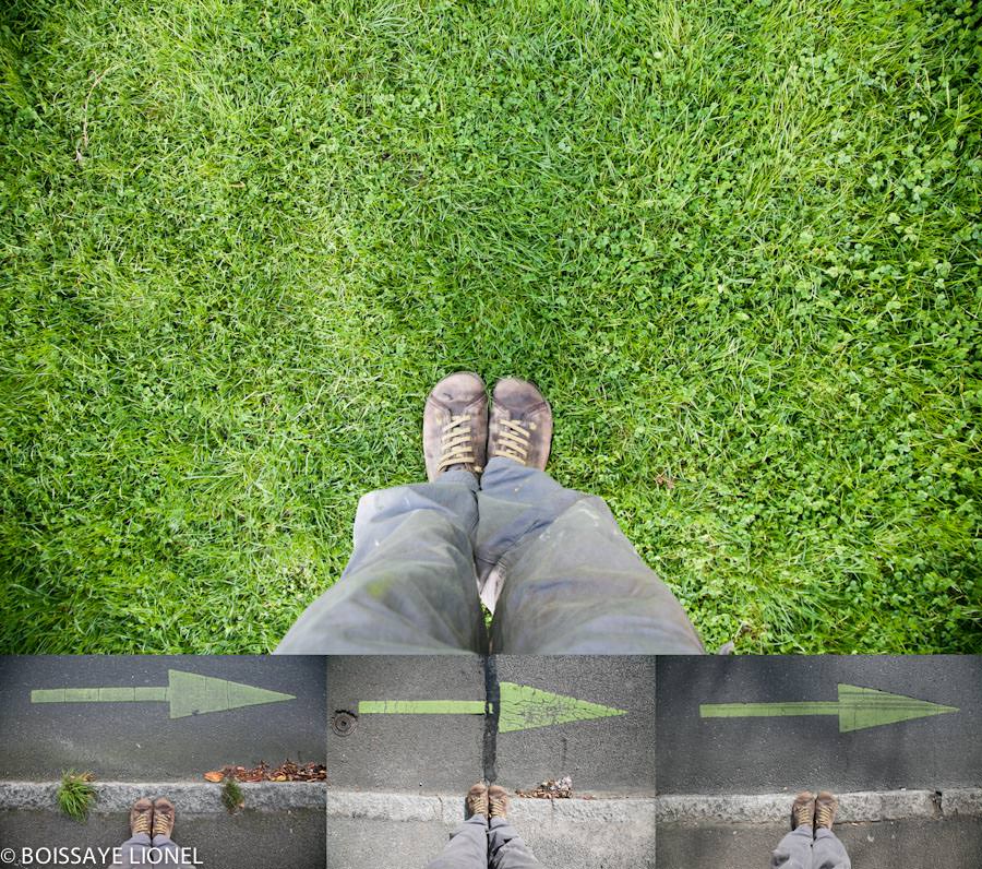 Mes pieds vus du ciel