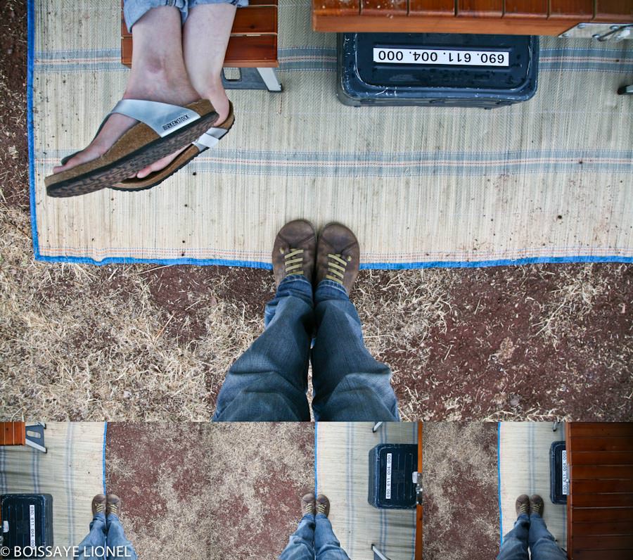 Mes pieds vus du ciel