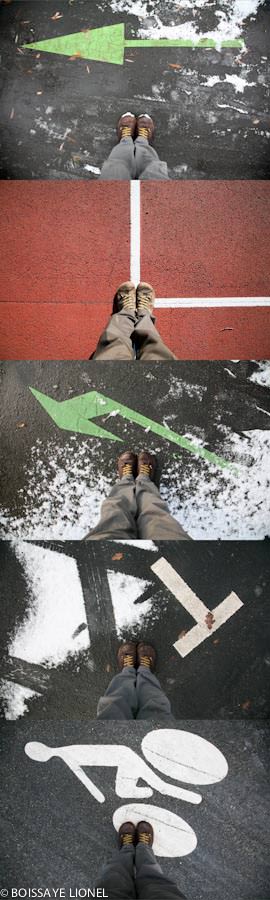 Mes pieds vus du ciel