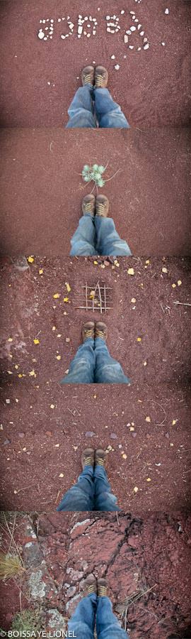 Mes pieds vus du ciel