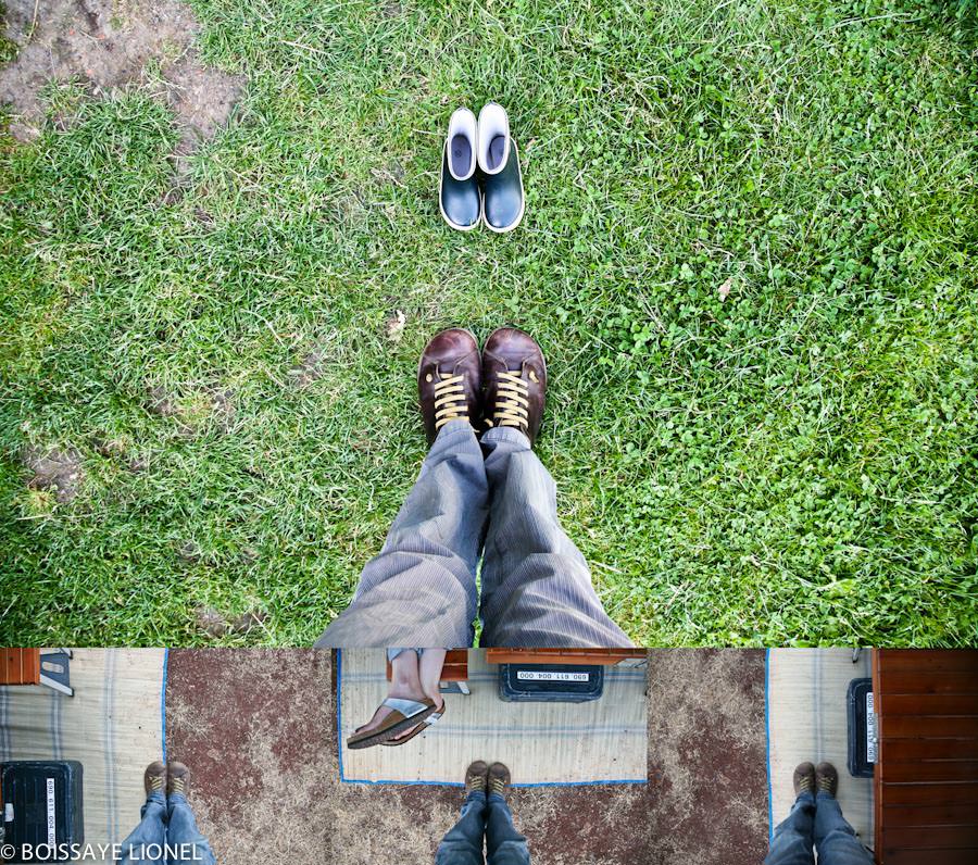 Mes pieds vus du ciel