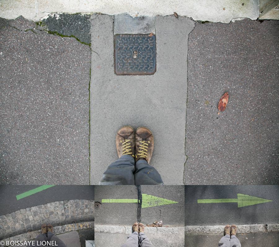 Mes pieds vus du ciel