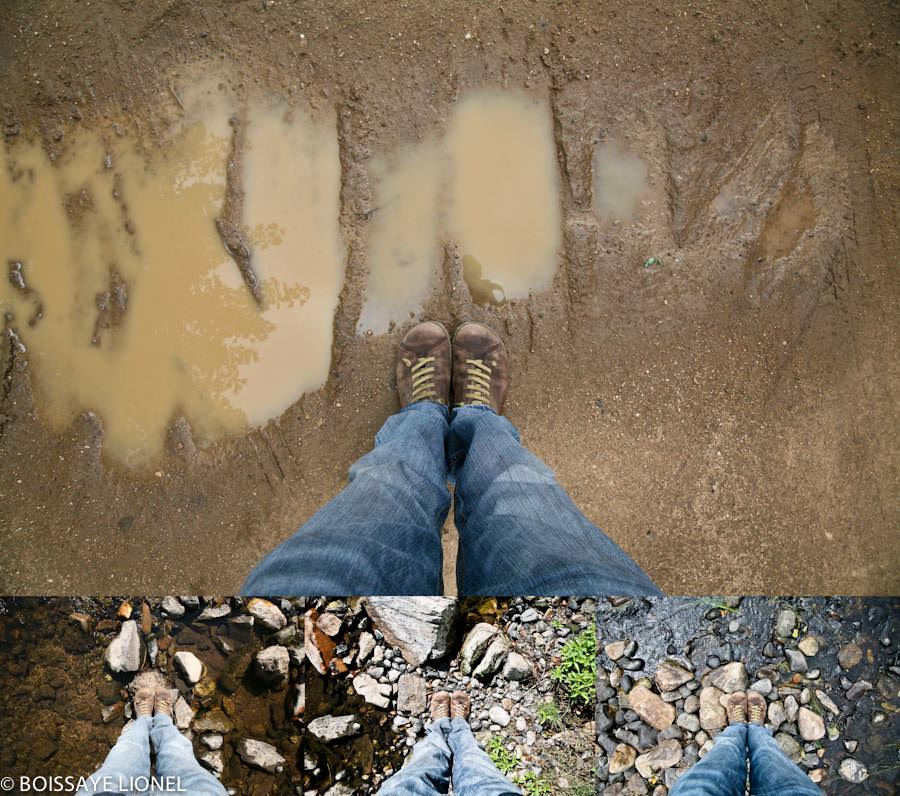 Mes pieds vus du ciel