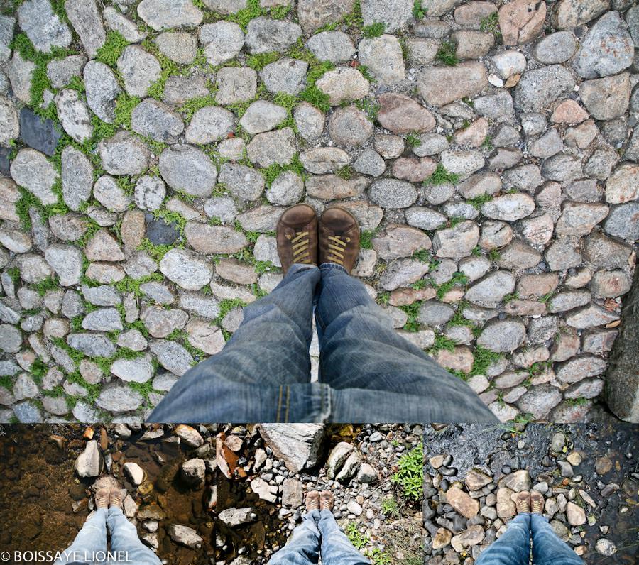 Mes pieds vus du ciel