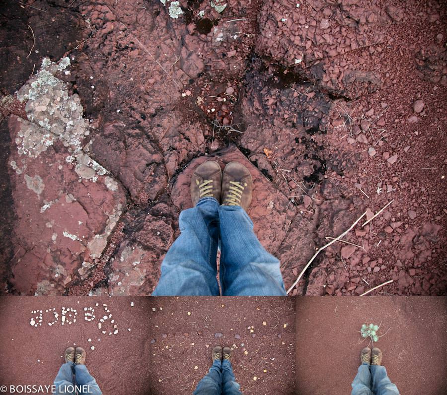 Mes pieds vus du ciel