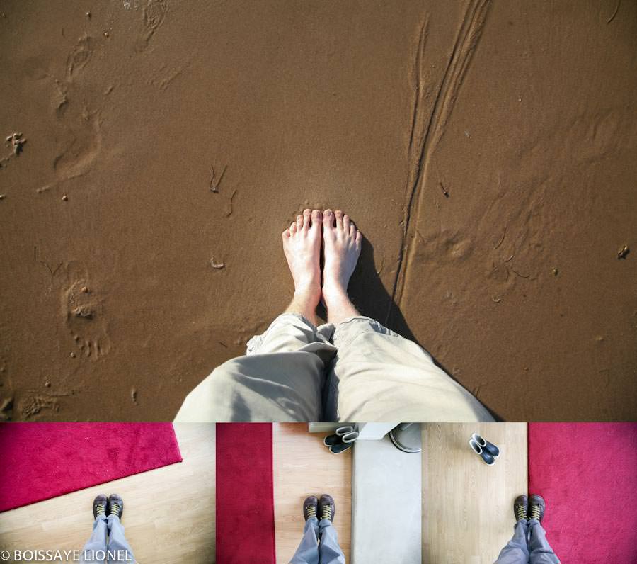 Mes pieds vus du ciel