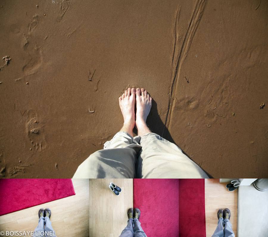 Mes pieds vus du ciel