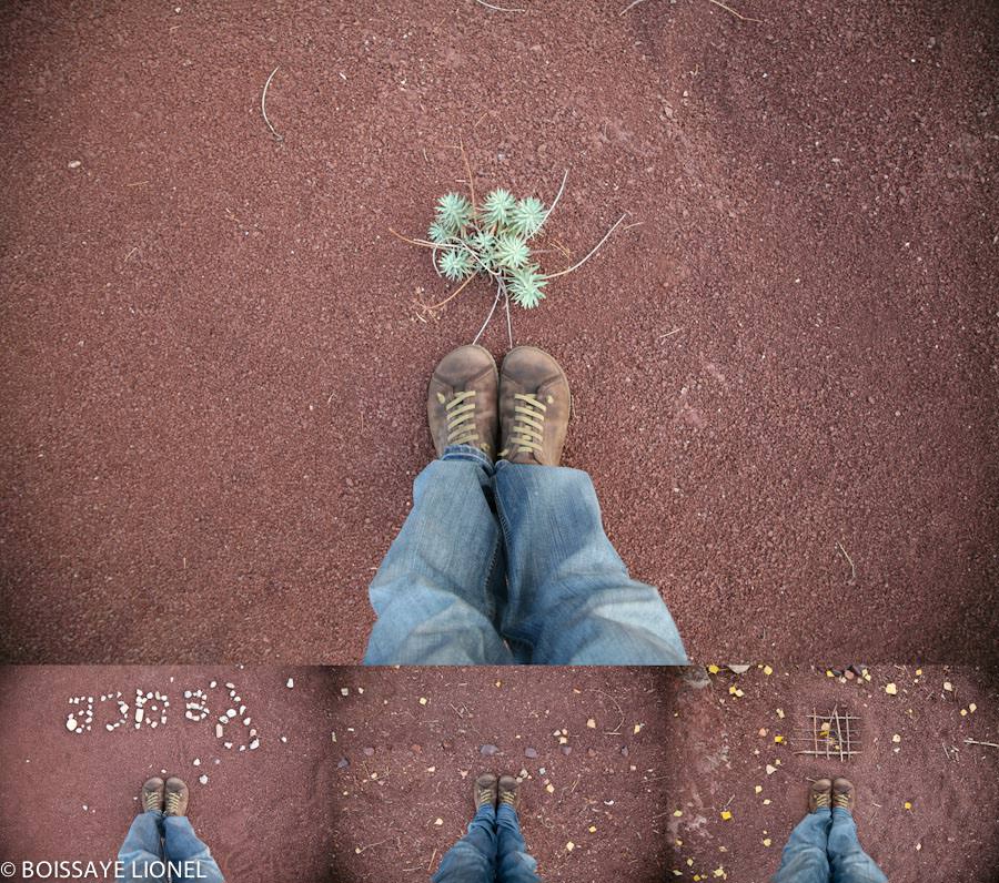 Mes pieds vus du ciel