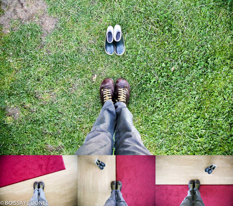 Mes pieds vus du ciel