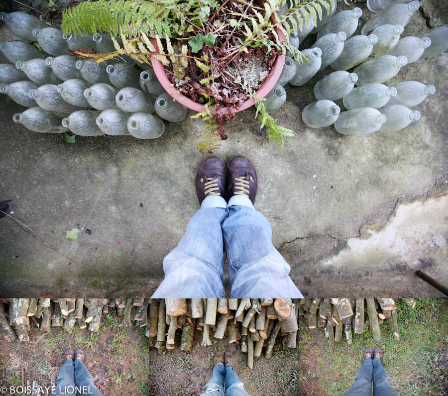 Mes pieds vus du ciel