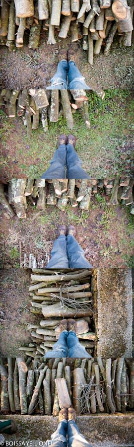 Mes pieds vus du ciel
