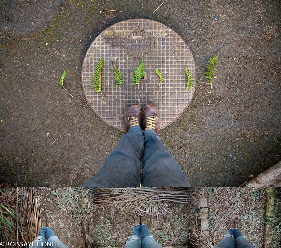 Mes pieds vus du ciel