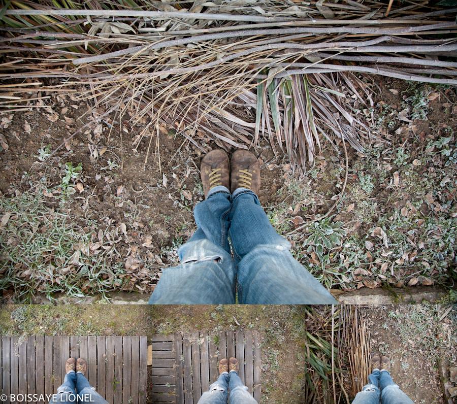 Mes pieds vus du ciel