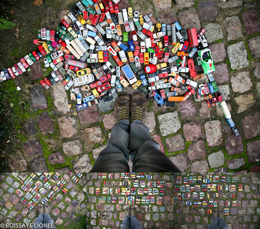 Mes pieds vus du ciel