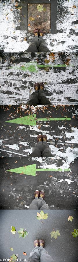 Mes pieds vus du ciel