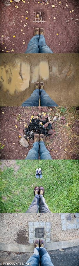 Mes pieds vus du ciel