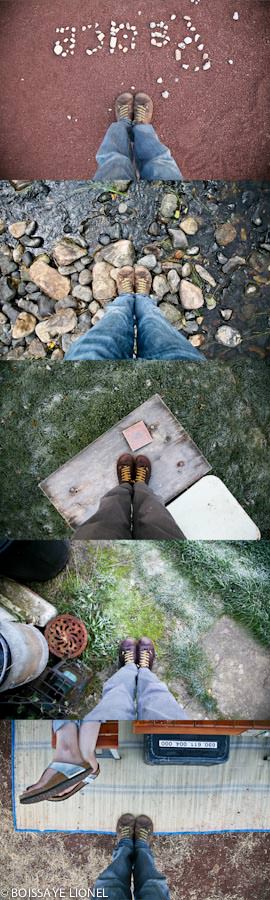 Mes pieds vus du ciel