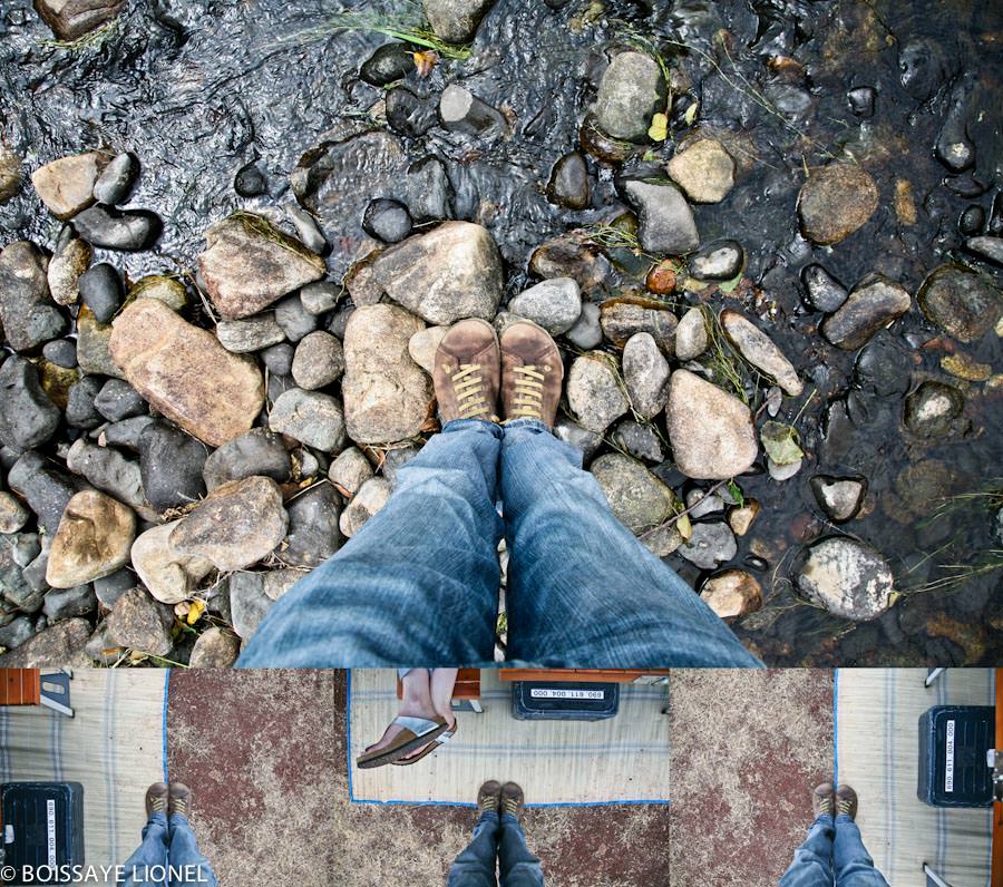 Mes pieds vus du ciel