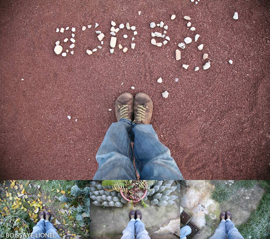 Mes pieds vus du ciel